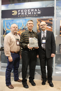 Richard Sprague (middle) Accepts his Award