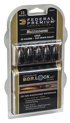 B.O.R. Lock Lead Muzzleloader Bullet