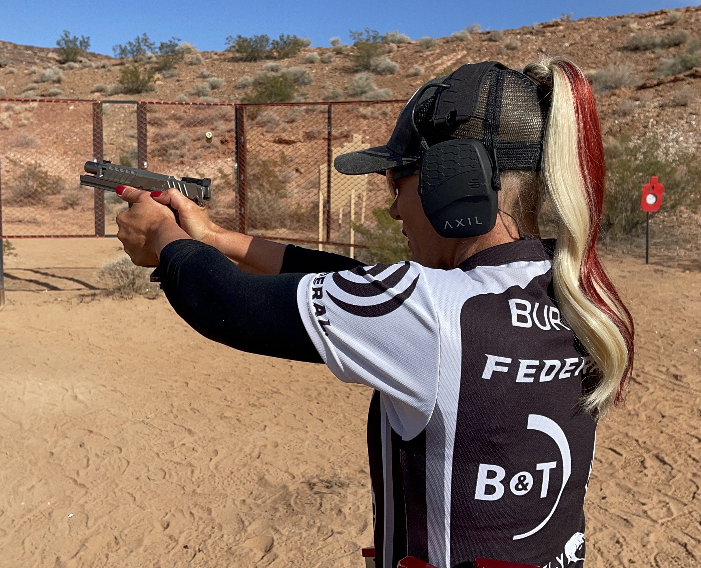 Team Federal's Alysia Burrows Shines at the 2022 PCSL 2-Gun