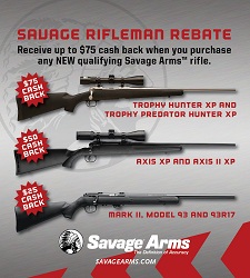 Savage Rifleman Rebate